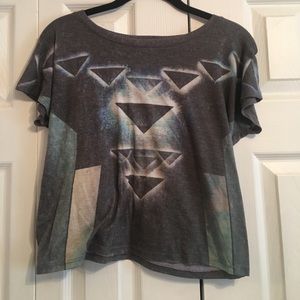 Geometric Crop Top